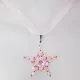 Star - Virgo-Salmon Organza - 2